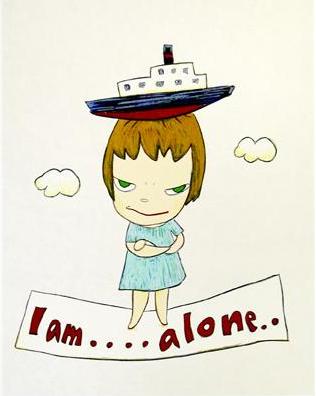 yoshitomo nara i am alone