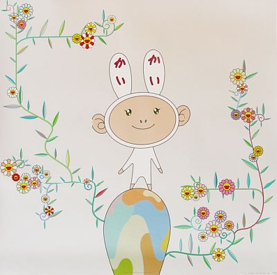 KaiKai with Moss by Takashi Murakami