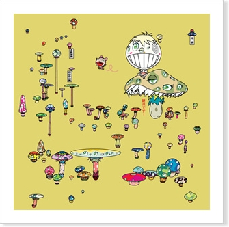 Making a U-Turn by Takashi Murakami