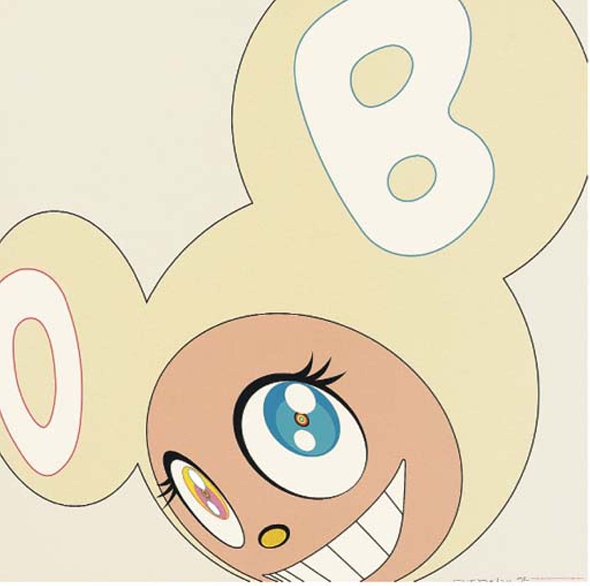 White DOB by Takashi Murakami