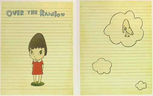 Over the Rainbow by Yoshitomo Nara