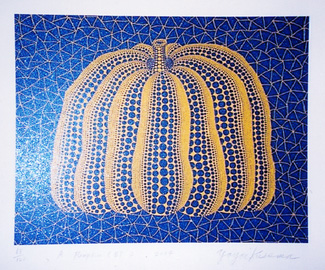 A Pumpkin BY by Yayoi Kusama