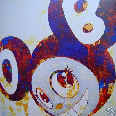 And Then (RedBlue) by Takashi Murakami